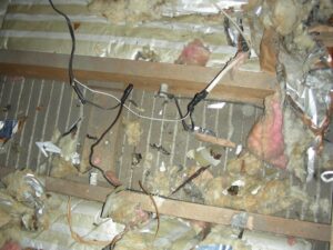 Bad Wiring safety hazard